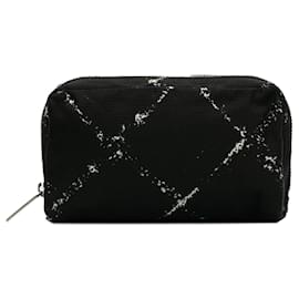 Chanel-Chanel Old Travel Line Pouch Black-Black