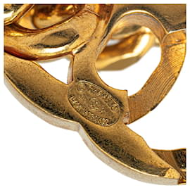 Chanel-Pulseira Chanel CC Turnlock Corrente Ouro-Dourado