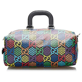 Gucci-Gucci GG Supreme Psychedelic Travel Bag Multi-Other