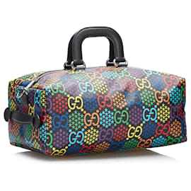 Gucci-Gucci GG Supreme Psychedelic Travel Bag Multi-Other