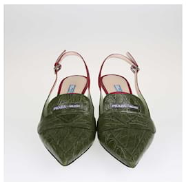 Prada-PRADA Heels T.EU  Leather-Red