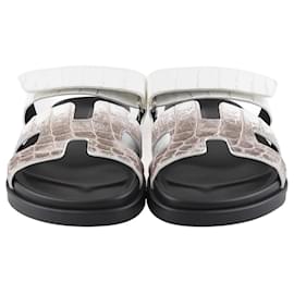 Hermès-HERMES Sandals T.EU  Exotic leathers-Other