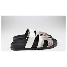 Hermès-HERMES Sandals T.EU  Exotic leathers-Other