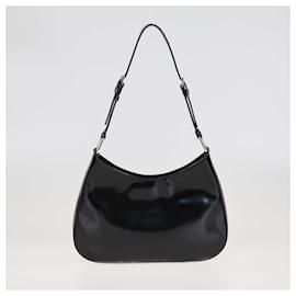 Prada-Prada Black Cleo Shoulder Bag-Black
