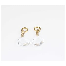 Autre Marque-H.Stern X Dvf Quartz 18k Yellow Gold Ring and Earrings-Golden
