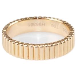 Boucheron-BOUCHERON 18K Rose Gold Quatre Grosgrain Wedding Band Ring-Golden