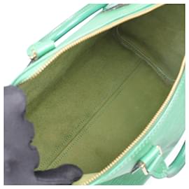 Louis Vuitton-Louis Vuitton Green Epi Leather Speedy 40 handbag-Green