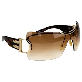 Dior-Velocità della montatura tartarugata Christian Dior 1 occhiali da sole-Marrone