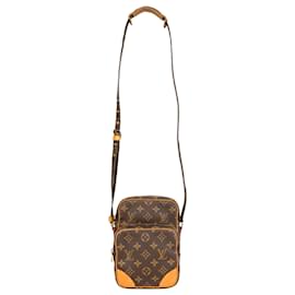 Louis Vuitton-Louis Vuitton Amazone Crossbody Bag Canvas Monogram-Brown