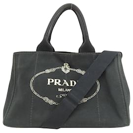 Prada-Prada Canapa-Negro