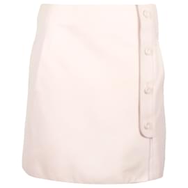 Hermès-Hermes Skirt in Pastel Pink Leather-Other