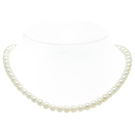 & Other Stories-Other Silver Pearl Necklace Metal Necklace in Excellent condition-Other