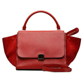 Céline-Celine Leather Trapeze Bag  Leather Handbag in Good condition-Other