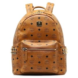 MCM-MCM Visetos Stark Backpack Leather Backpack MMKAAVE10 in excellent condition-Other