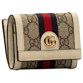 Gucci-Gucci GG Ophidia Short Wallet  Canvas Short Wallet 644334 in good condition-Other