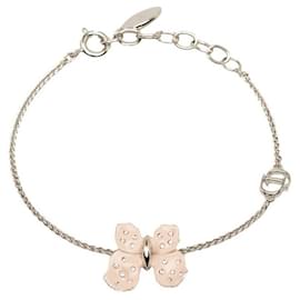 Dior-Dior Butterfly Logo Bracelet  Metal Bracelet in Good condition-Other
