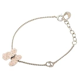 Dior-Dior Butterfly Logo Bracelet  Metal Bracelet in Good condition-Other