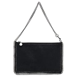 Stella Mc Cartney-Borsa a tracolla Falabella Shaggy Deer nera di Stella McCartney-Nero