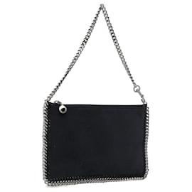 Stella Mc Cartney-Borsa a tracolla Falabella Shaggy Deer nera di Stella McCartney-Nero