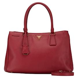 Prada-Prada Saffiano Galleria Handbag Leather Handbag in Good condition-Other