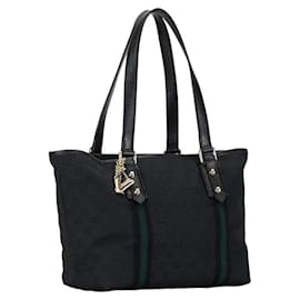 Gucci-Gucci GG Canvas Jolicoeur Tote Bag Canvas Tote Bag 137396 in good condition-Other