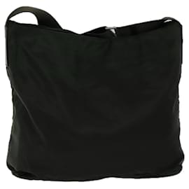 Prada-PRADA Shoulder Bag Nylon Khaki Auth 71868-Khaki