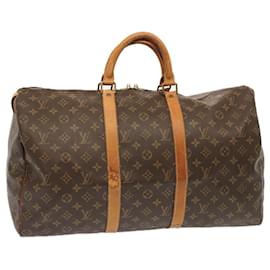 Louis Vuitton-Louis Vuitton-Monogramm Keepall 50 Boston Bag M.41426 LV Auth ki4366-Monogramm