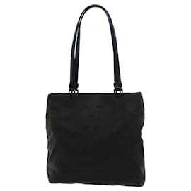 Prada-PRADA Hand Bag Nylon Khaki Auth 72729-Khaki