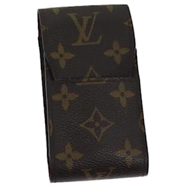Louis Vuitton-LOUIS VUITTON Monogramm Etui Zigarettenetui M63024 LV Auth Kl826-Monogramm