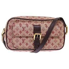Louis Vuitton-LOUIS VUITTON Monogram Mini Juliet MM Shoulder Bag Red M92219 LV Auth 72590-Red