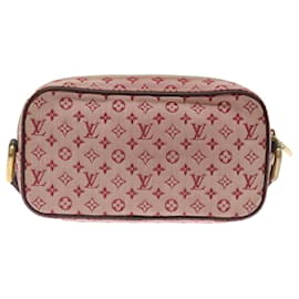 Louis Vuitton-LOUIS VUITTON Monogram Mini Juliet MM Shoulder Bag Red M92219 LV Auth 72590-Red