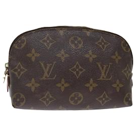 Louis Vuitton-Estuche cosmético M con monograma Pochette Cosmetic PM de LOUIS VUITTON47515 LV Auth 71892-Monograma