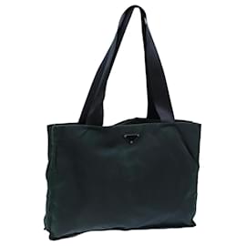 Prada-PRADA Tote Bag Nylon Vert Authentique 72777-Vert