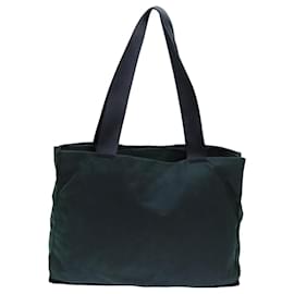 Prada-PRADA Tote Bag Nylon Green Auth 72777-Green