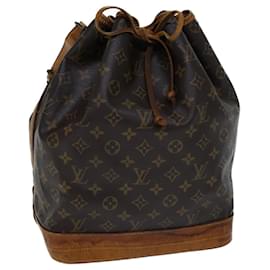 Louis Vuitton-LOUIS VUITTON Monogram Noe Shoulder Bag M42224 LV Auth 71626-Monogram