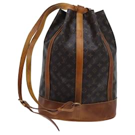 Louis Vuitton-LOUIS VUITTON Monogram Randonnee GM Shoulder Bag M42244 LV Auth 72668-Monogram