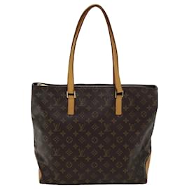 Louis Vuitton-LOUIS VUITTON Monogram Cabas Mezzo Tote Bag M51151 LV Aut 71747-Monogramma