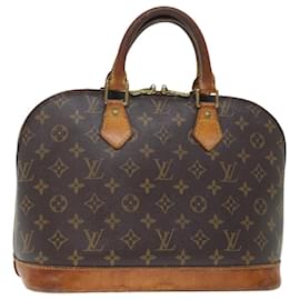 Louis Vuitton-LOUIS VUITTON Monogram Alma Hand Bag M51130 LV Auth 72480-Monogram