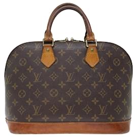 Louis Vuitton-Bolsa de mão M LOUIS VUITTON com monograma Alma M51130 Autenticação de LV 72480-Monograma
