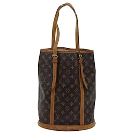 Louis Vuitton-LOUIS VUITTON Monogram Bucket GM Shoulder Bag M42236 LV Auth 72362-Monogram