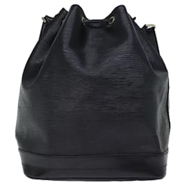Louis Vuitton-LOUIS VUITTON Epi Noe Shoulder Bag Black M44002 LV Auth mr137-Black