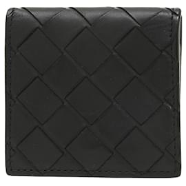 Bottega Veneta-Bottega Veneta Zipped coin purse-Black