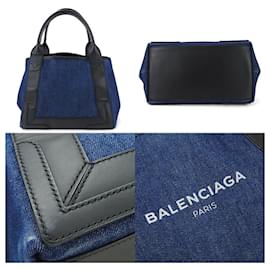 Balenciaga-Balenciaga Cabas-Navy blue