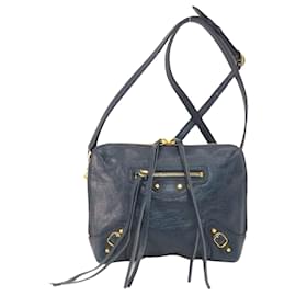 Balenciaga-Balenciaga city-Navy blue