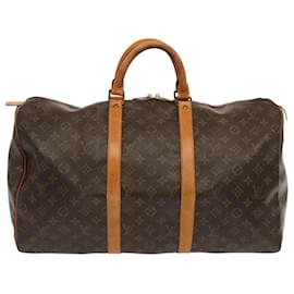 Louis Vuitton-Louis Vuitton Keepall 50-Castaño