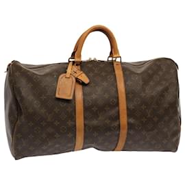 Louis Vuitton-Louis Vuitton Keepall 55-Castaño