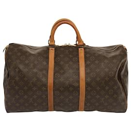 Louis Vuitton-Louis Vuitton Keepall 55-Castaño