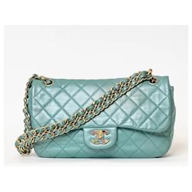 Chanel-Handbags-Light green