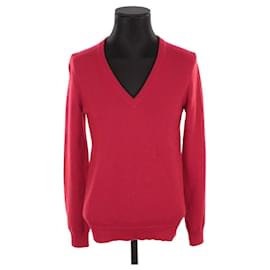 Eric Bompard-Pull-over en cachemire-Rouge