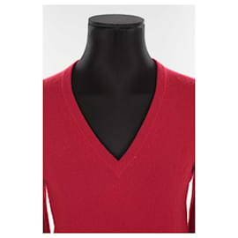 Eric Bompard-Pull-over en cachemire-Rouge